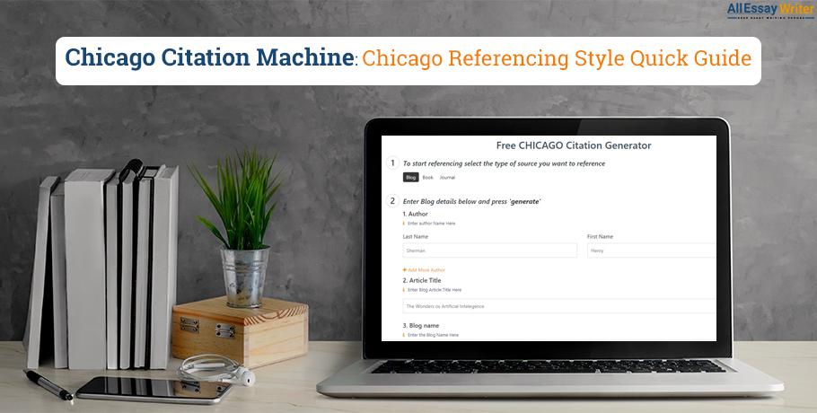 Chicago Referencing &amp; Citation Machine