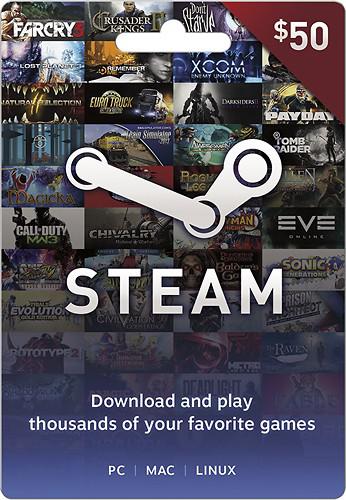 Steam - Wallet Key R$ 50,00