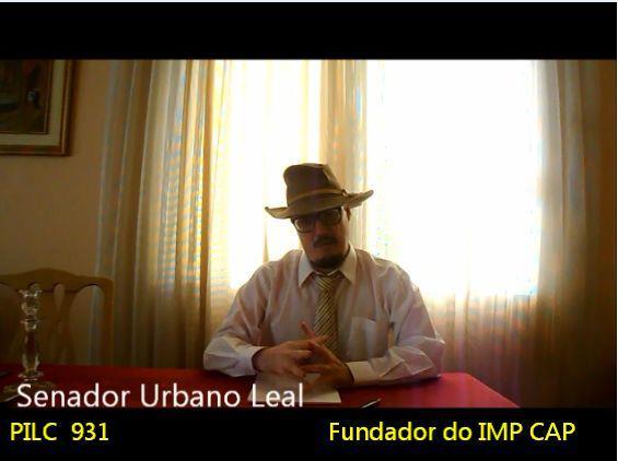 Foto Clip do Video Ratheck - Um super Herói da Pesada ! - Em fase de Produção em B.H. - Eu, como o Sen. Urbano Leal.