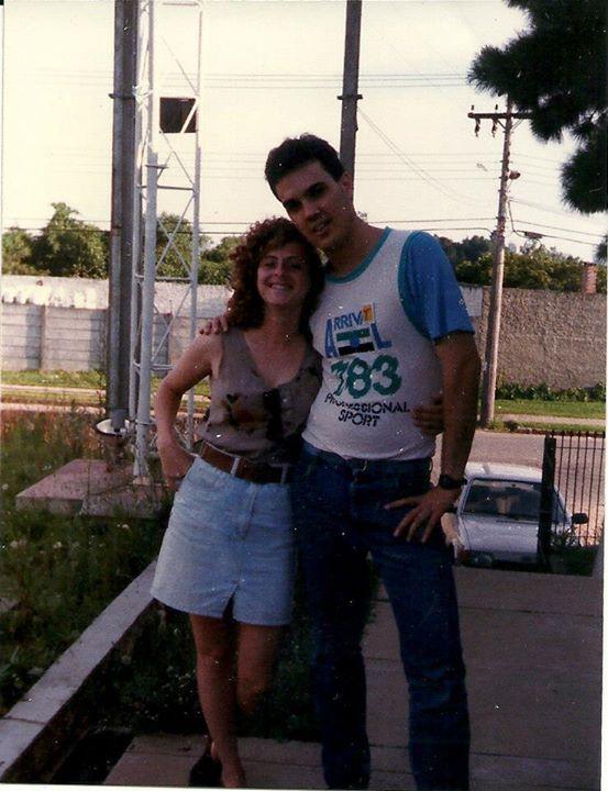 Eu e minha "sumida" amiga...Fernanda Pavani.