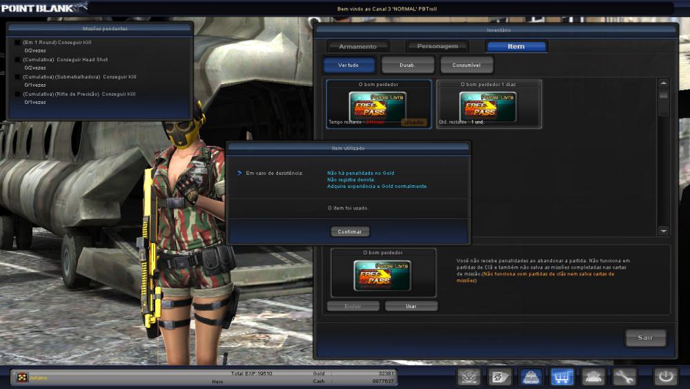 Item &quot;Bom Perdedor&quot;